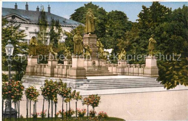 Worms Rhein Lutherdenkmal
