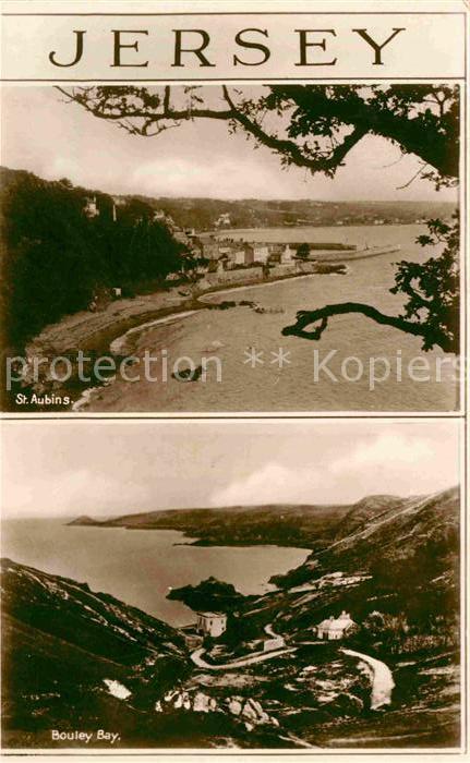 Jersey Kanalinsel St. Aubins Bouley Bay