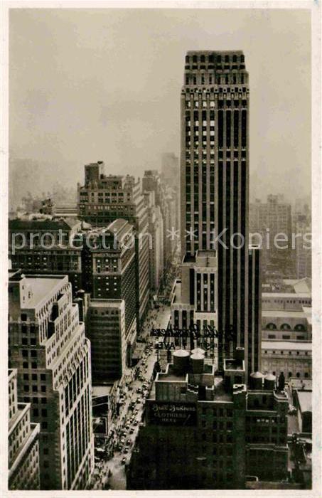 New York City Fith Avenue Skyline