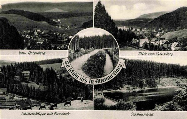 Altenau Harz Rotenberg Kunstberg Schwimmbad Schützen