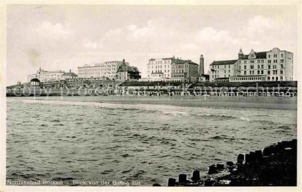 Borkum Blick von der Bühne