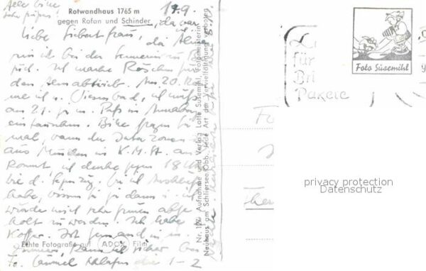 Rotwandhaus gegen Rofan udn Schinder – Bild 2