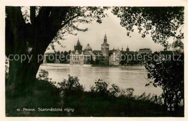 Praha Prahy Prague Staromestske Mlyny