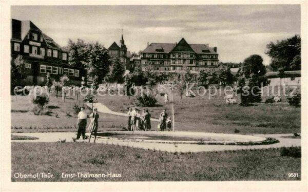 Oberhof Thueringen Ernst Thälmann Haus