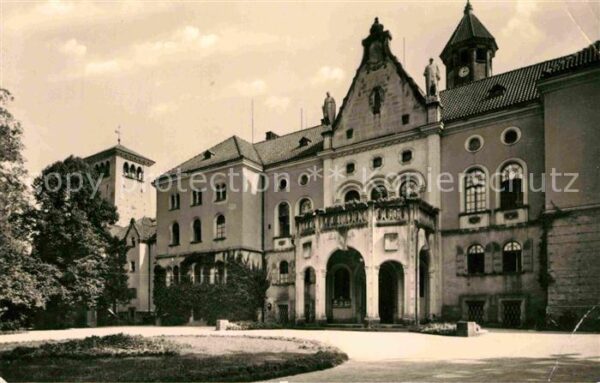 Waldenburg Sachsen ehemaliges Schloß jetzt Sanatorium