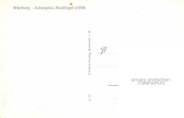 Wuerzburg Juliusspital Nordflügel – Bild 2