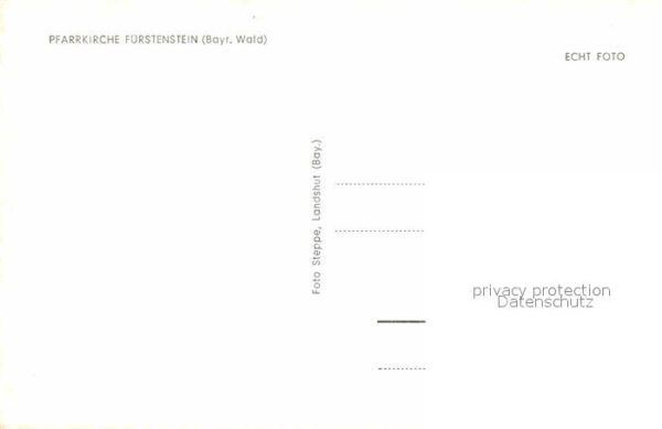 Fuerstenstein Niederbayern Pfarrkirche – Bild 2