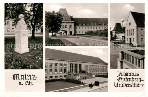 Mainz Rhein Johannes Gutenberg Universität