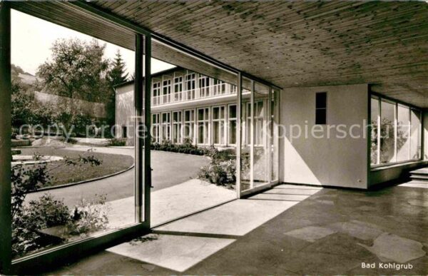 Bad Kohlgrub Haus der Kurgäste und Wandelhalle