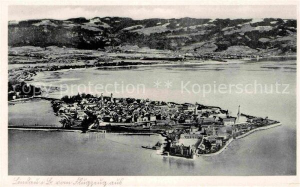 Lindau Bodensee Fliegeraufnahme