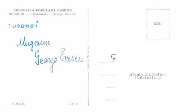 Rumaenien Dorohoi Casa Muzeu – Bild 2