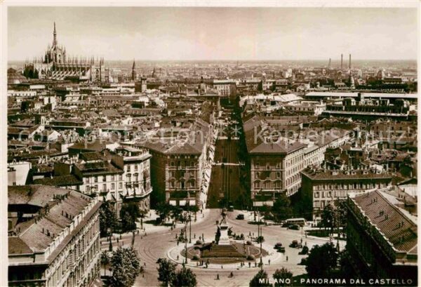 Milano Panorama dal Castello
