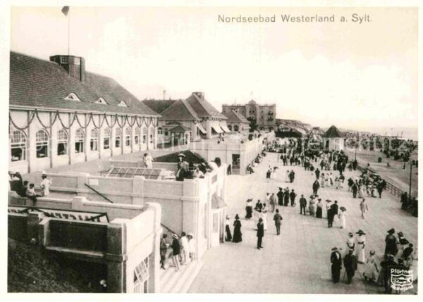 Westerland Sylt Seepromenade