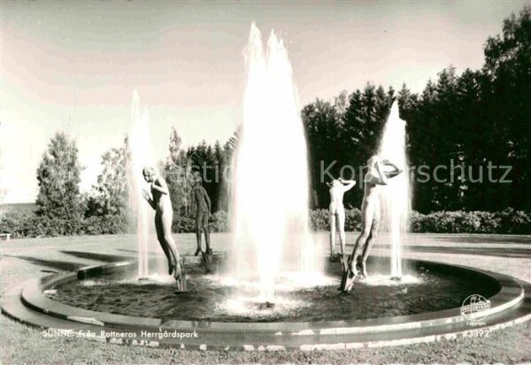 Sunne Herrgardspark Brunnen