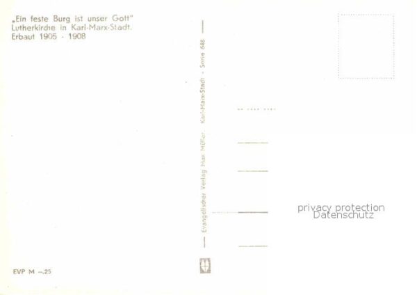 Karl-Marx-Stadt Lutherkirche – Bild 2
