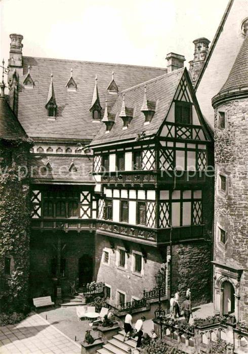 Wernigerode Harz Feudalmuseum Schloßhof