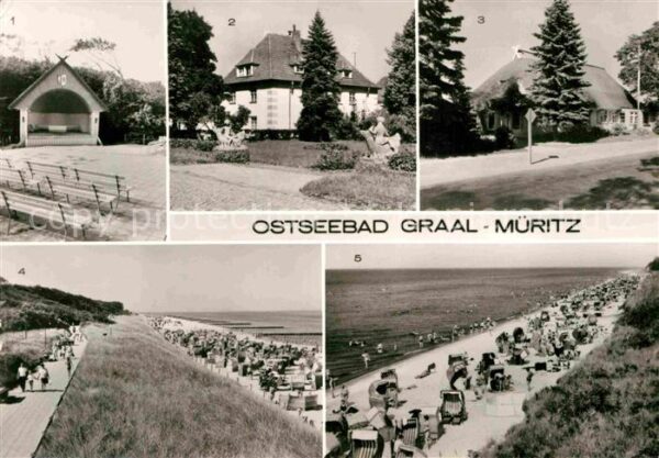 Graal-Mueritz Ostseebad Musikpavillon Sanatorium Richard Assman