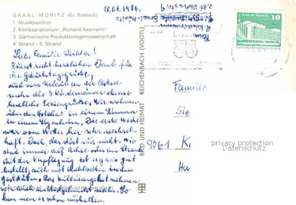 Graal-Mueritz Ostseebad Musikpavillon Sanatorium Richard Assman – Bild 2