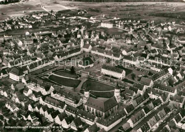 Freudenstadt Fliegeraufnahme