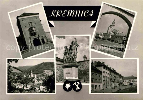 Kremnica Denkmal Ortspartien