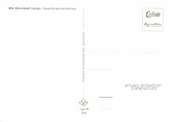 Lemgo Alte Hansestadt Hexenbürgermeisterhaus – Bild 2
