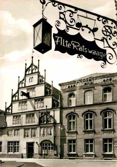 Lemgo alte Ratswaage Wippermannsche Haus