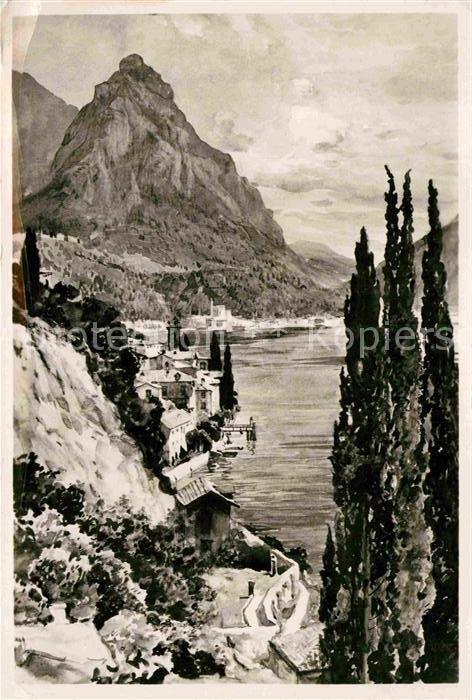 Oria Valsolda e San Mamette Lago di Luganon Künstlerk