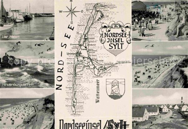 List Sylt Hafen Hindenburgdamm Kampen Westerland