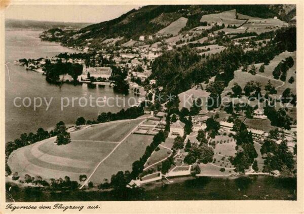 Tegernsee Fliegeraufnahme