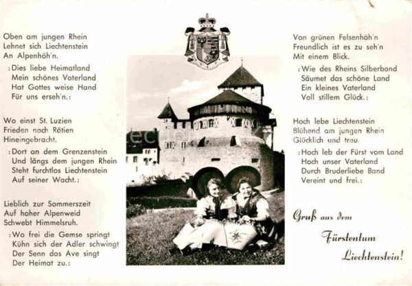 Vaduz Tracht Schloß