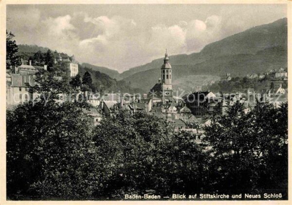 Baden-Baden Stiftskirche Neues-Schloß