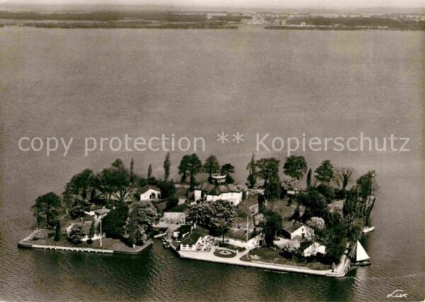 Steinhuder Meer Fliegeraufnahme Insel Wilhelmstein