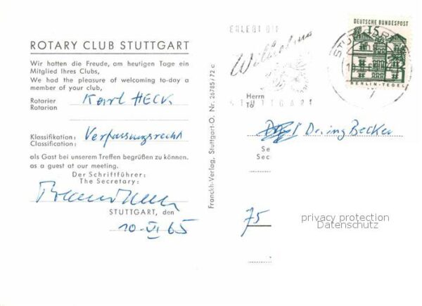 Stuttgart Rotary Club – Bild 2