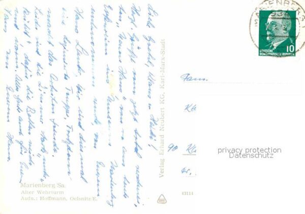 Marienberg Erzgebirge alter Wehrturm – Bild 2
