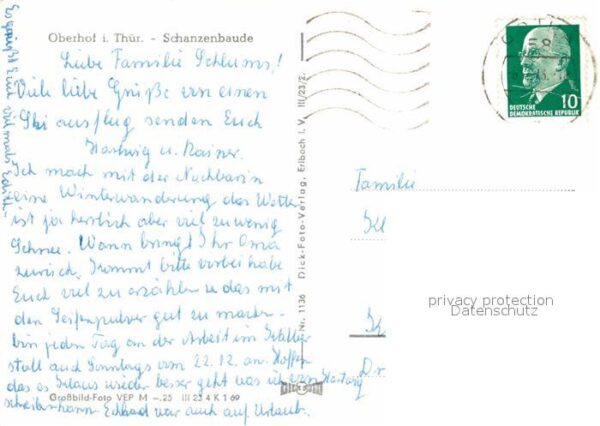 Oberhof Thueringen Schanzenbaude – Bild 2