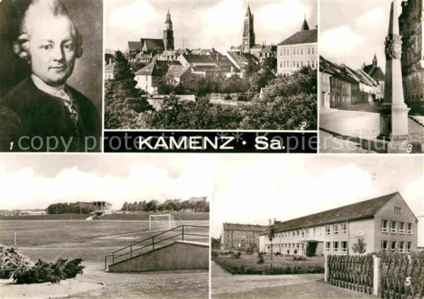 Kamenz Sachsen Gotth. Ephraim Lessing Gemälde Postmeil