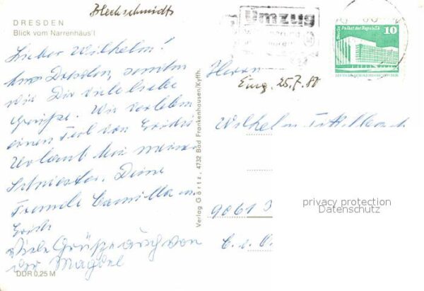 Dresden Blick vom Narrenhaus – Bild 2
