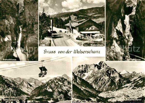 Walserschanz Kleinwalsertal Breitachklamm Kleinwalsertal Söllereckb