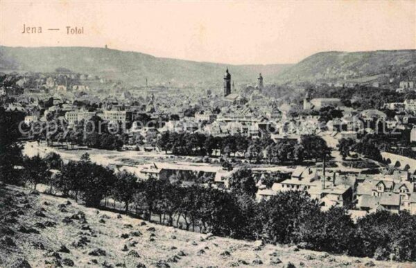 Jena Thueringen Panorama