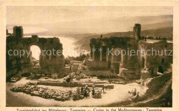 Taormina Sizilien Ruine