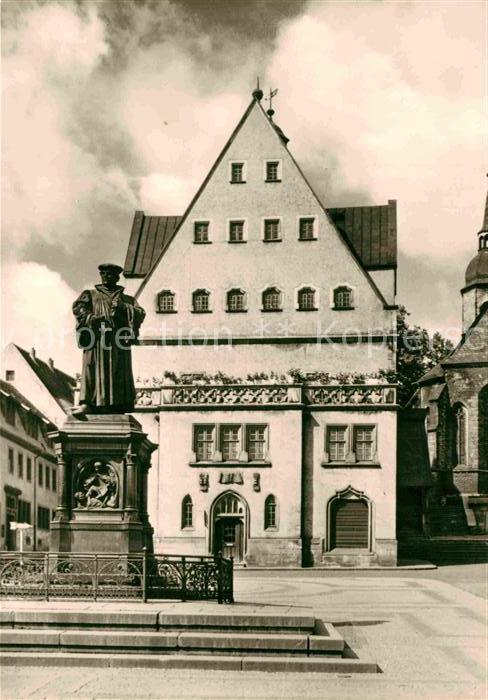 Eisleben Rathaus Lutherdenkmal