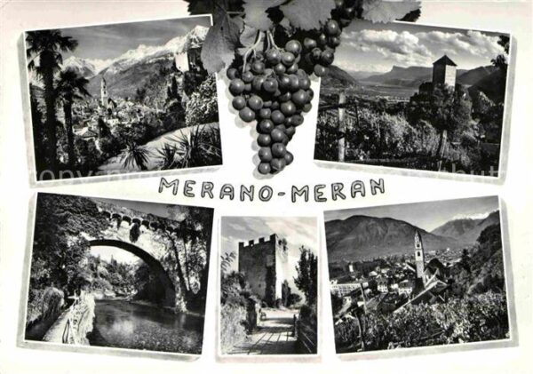 Meran Merano Panorama Burg