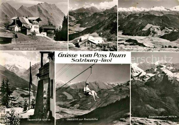 Salzburg Oesterreich Pass Thurn Gasthaus Resterhöhe Tauernbl