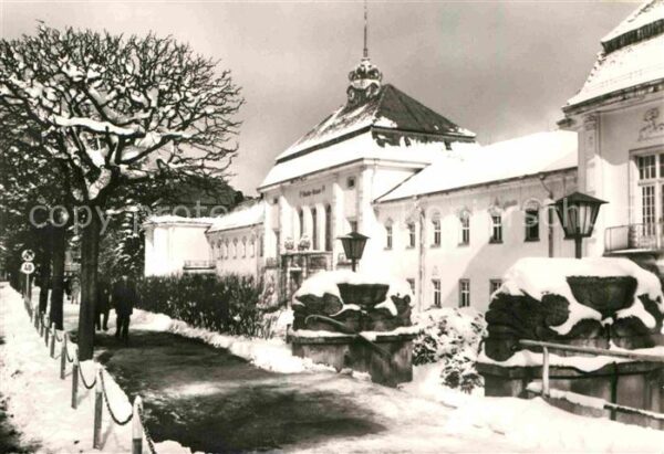Bad Elster Badehaus Winter