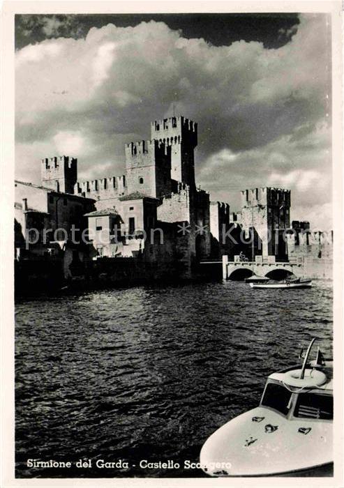Sirmione Lago di Garda Castello Scalgero