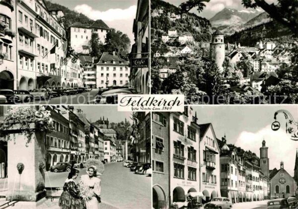 Feldkirch Vorarlberg Stadtansichten