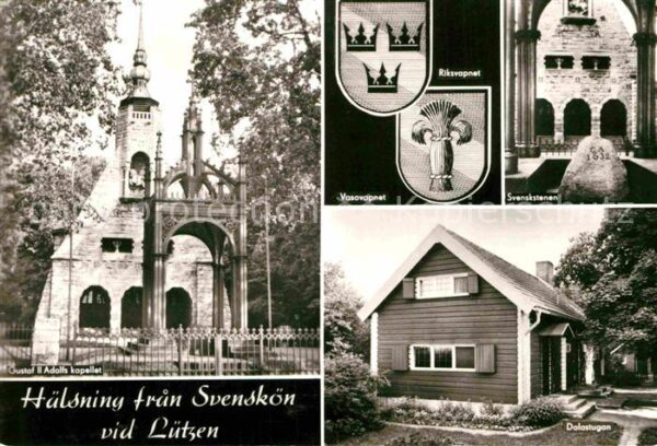 Svenskaer Gustav II Adolfs Kapelle Wappen