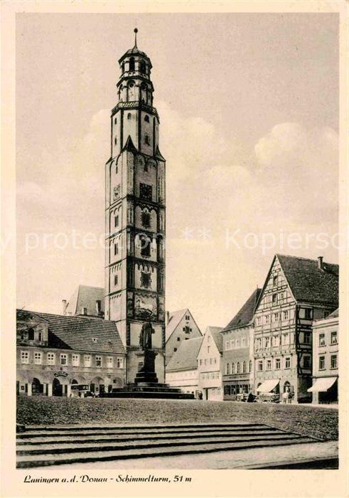Lauingen Donau Schimmelturm