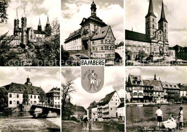 Bamberg Michelsberg Dom Kanal Klein Venedig