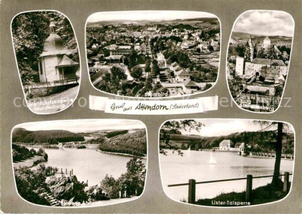 Attendorn Burg Schnellenberg Lister Talsperre Wal